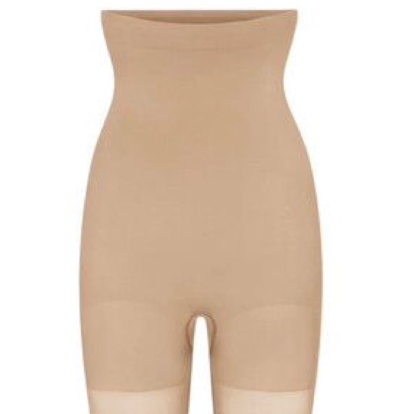 🟠NWT SKIMS Seamless Sculpt High Waisted Legging in Clay 4X - Picture 2 of 4